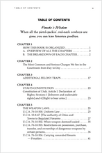 Utah Gun Law: 5th Edition Table of Contents 1